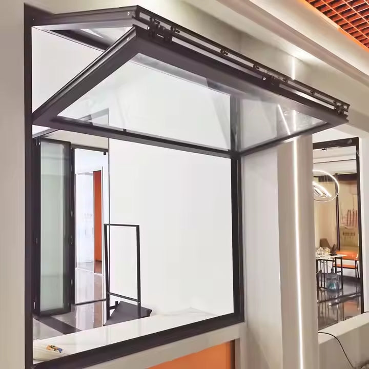 Aluminum Folding Up Window 96"Wx48"H image 4