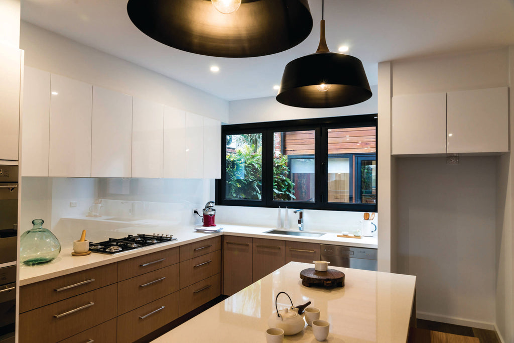 Fortune Ways Aluminum Bifold Window 72"Wx48"H - OUT SWING FROM EXTERIOR VIEW image 5