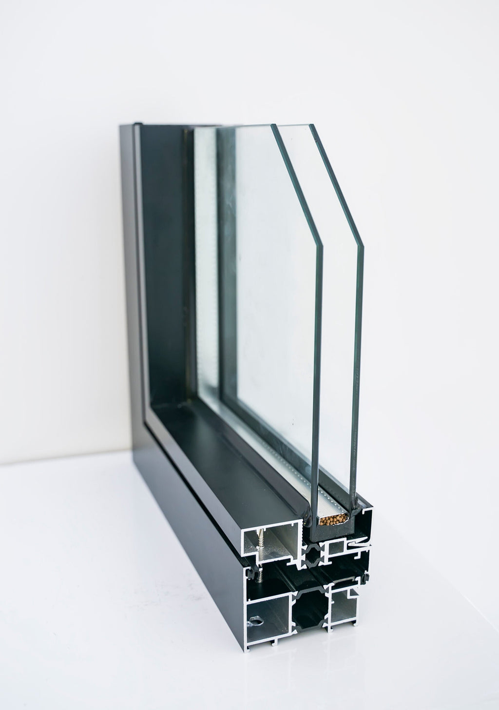 Aluminum Bifold Door 240"Wx80"H - OUT SWING FROM EXTERIOR VIEW image 6