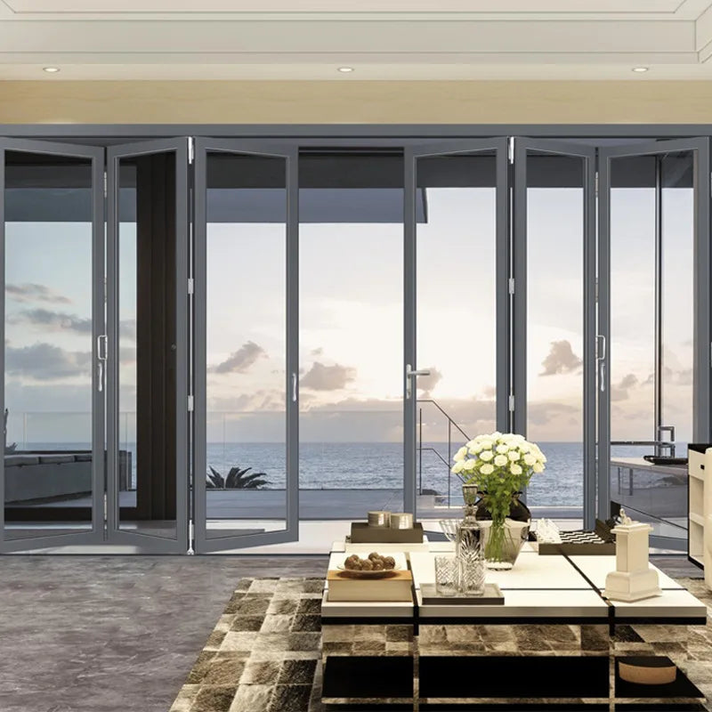 72x96 Custom Energy Efficient Aluminum Bifold Door