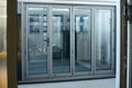 Aluminum Bifold Door 120"Wx96"H - OUT SWING FROM EXTERIOR VIEW image 0