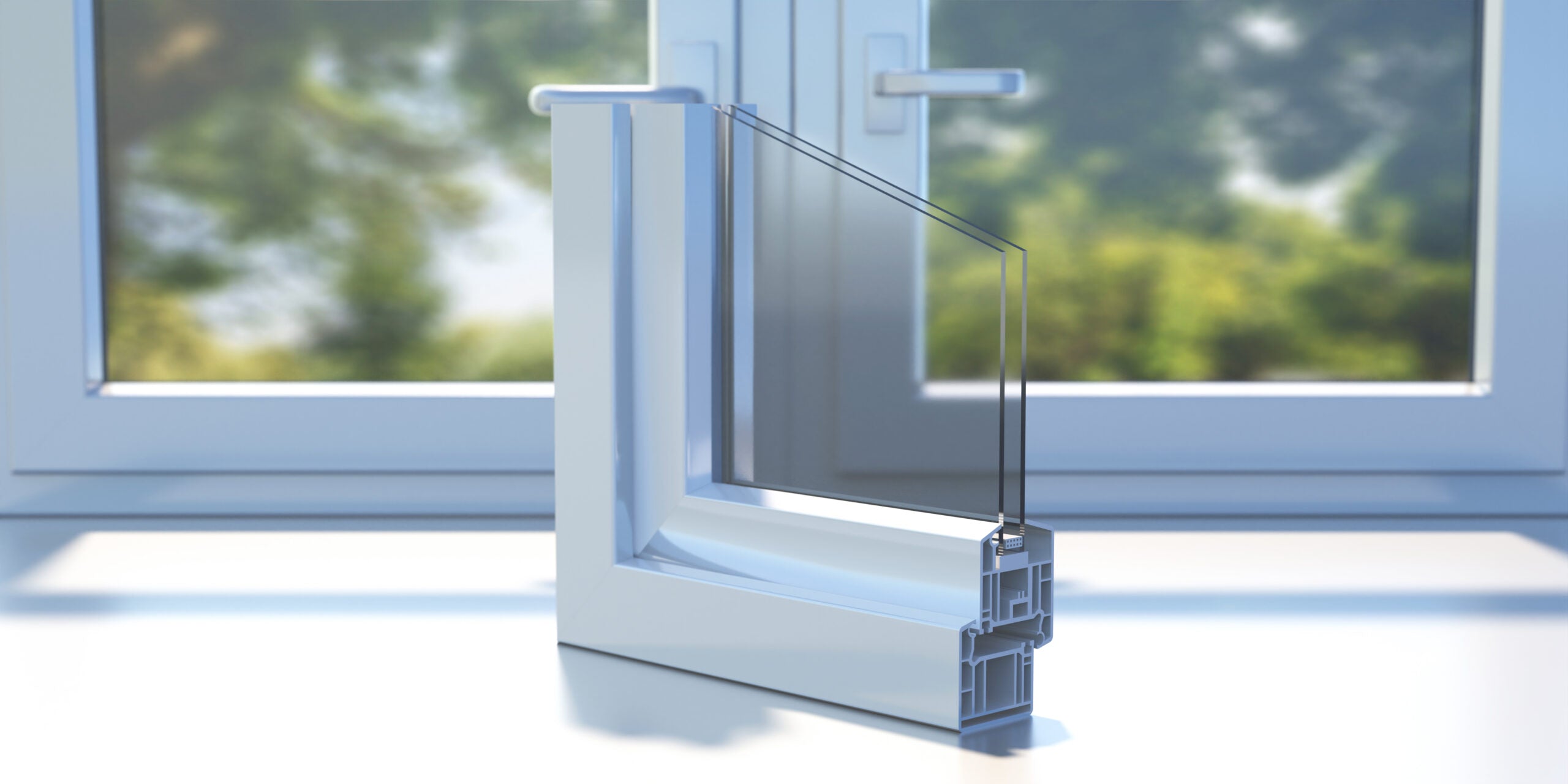 Aluminum Bifold Door 240"Wx96"H - OUT SWING FROM EXTERIOR VIEW image 13