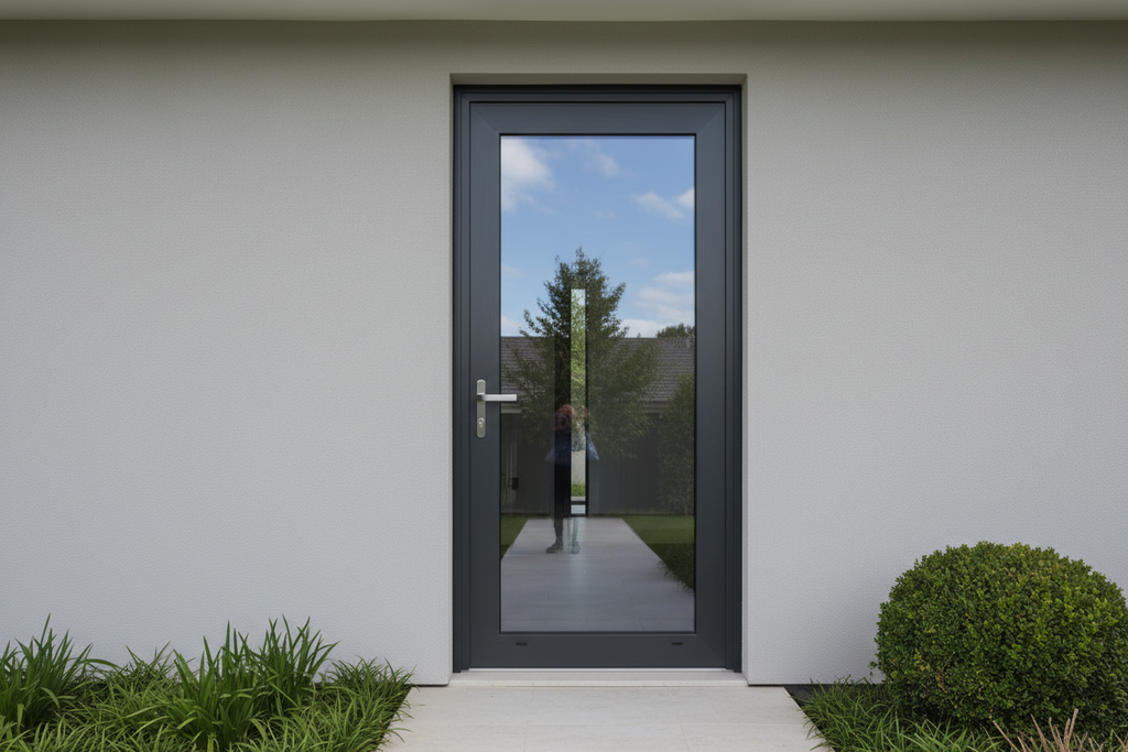 32"x80" Custom Energy-Efficient Aluminum French Door