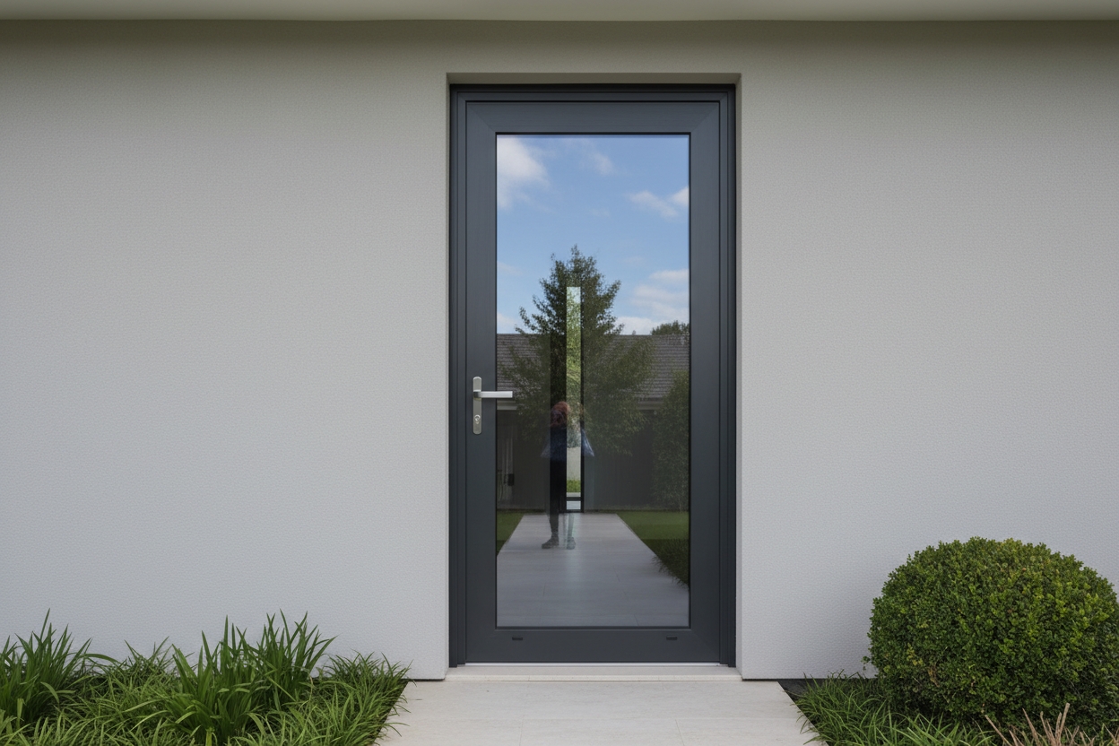 32"x80" Custom Energy-Efficient Aluminum French Door